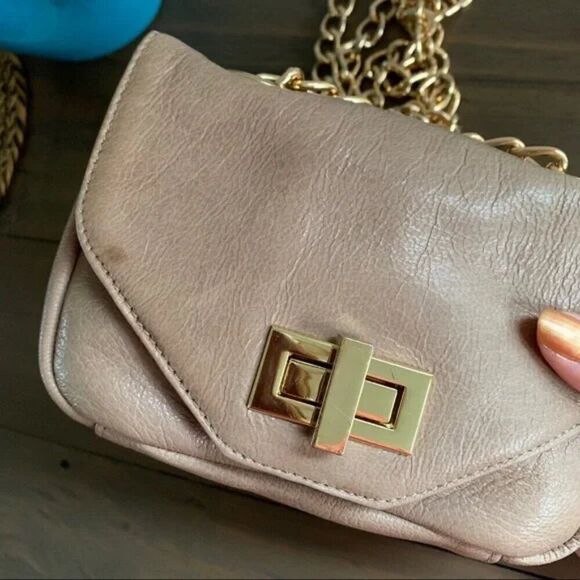 Pietro Alessandro Mini Convertible Bag Chain Strap Leather Mini Designer - Picture 5 of 14